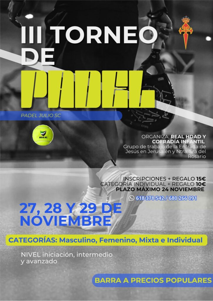 Torneo Padel Infantiles 2026